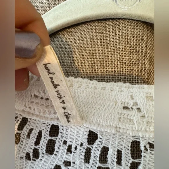 Spell White Lace Blouse w Fringe - Picture 6 of 10